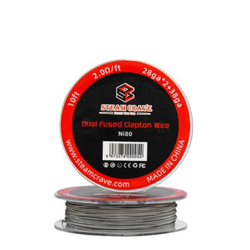 Steam Crave 3 Meter Ni80 Dual Fused Clapton (0.32mm*2+0.1mm) - SW1